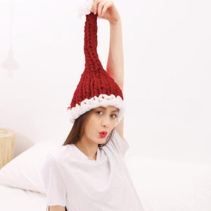 Thick Line Red Christmas Beanie - image 5