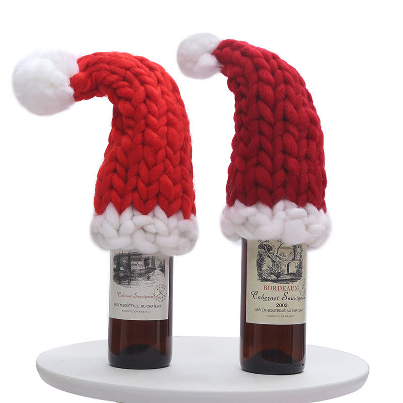 Thick Line Red Christmas Beanie - image 7