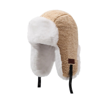 Adjustable Winter Trapper Hat - Khaki - One Size - image 11