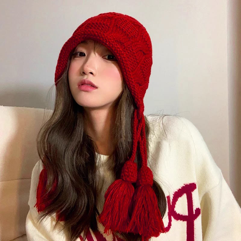 Fashion Tassel Beanie - image 3