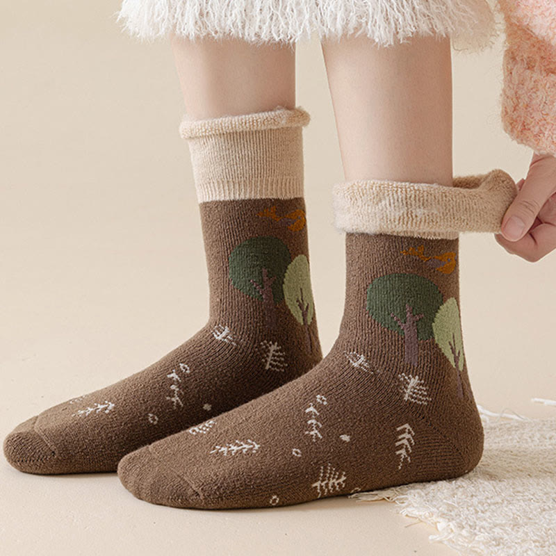 Cute Cartoon Quarter Socks(5 Pairs) - image 4