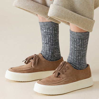 Plusock Plus Size Wool Classic Quarter Socks(3 Pairs) - image 7