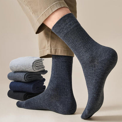 Plusock Plus Size Lightweight Warm Quarter Socks(4 Pairs) - image 1