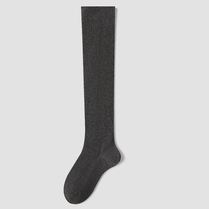 Antibacterial Knee High Socks(3 Pairs) - Dark Grey - EU36-40(US3-7) - image 12