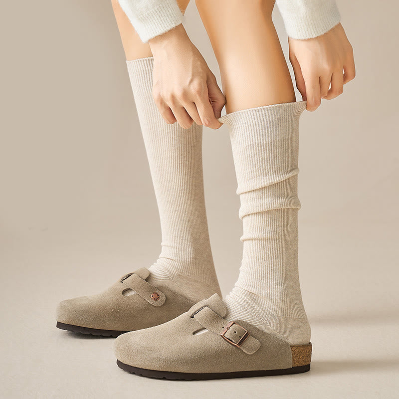 Antibacterial Knee High Socks(3 Pairs) - image 8