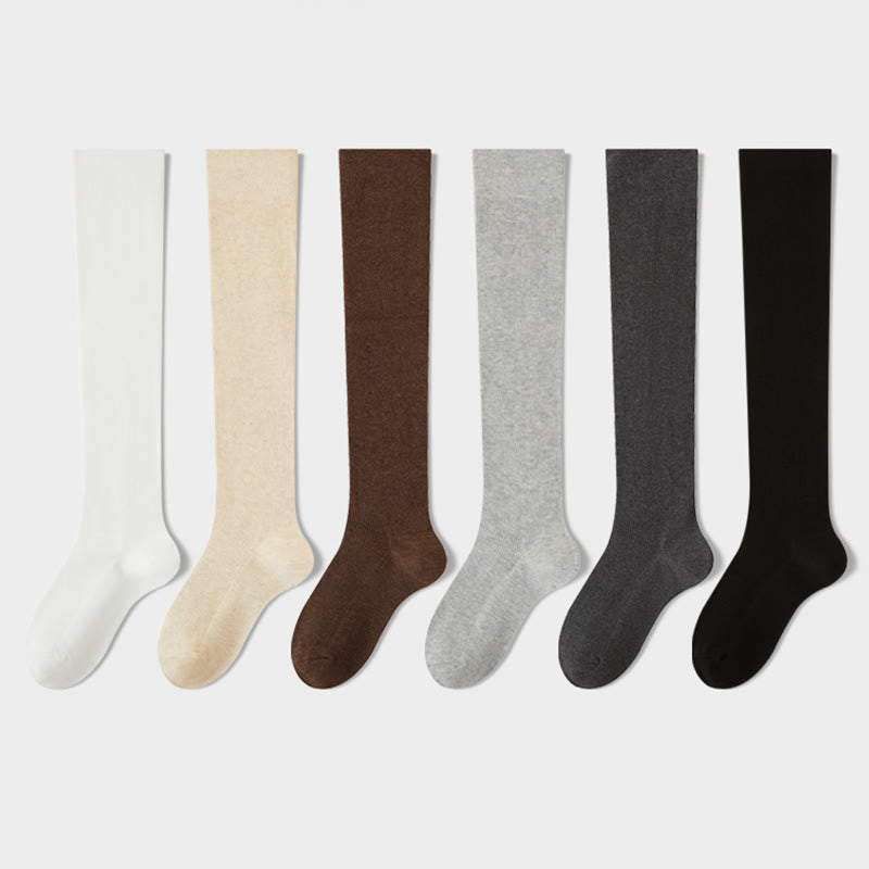 Antibacterial Knee High Socks(3 Pairs) - image 13