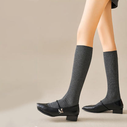 Antibacterial Knee High Socks(3 Pairs) - image 3