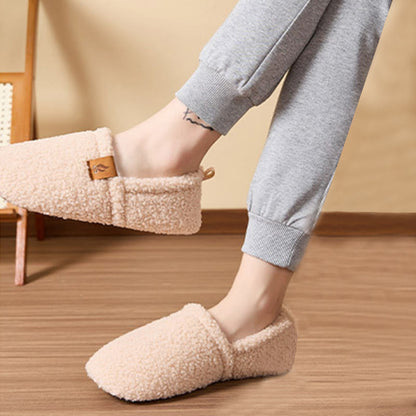 Plus Size Warm Wear Resistant Slippers - image 2