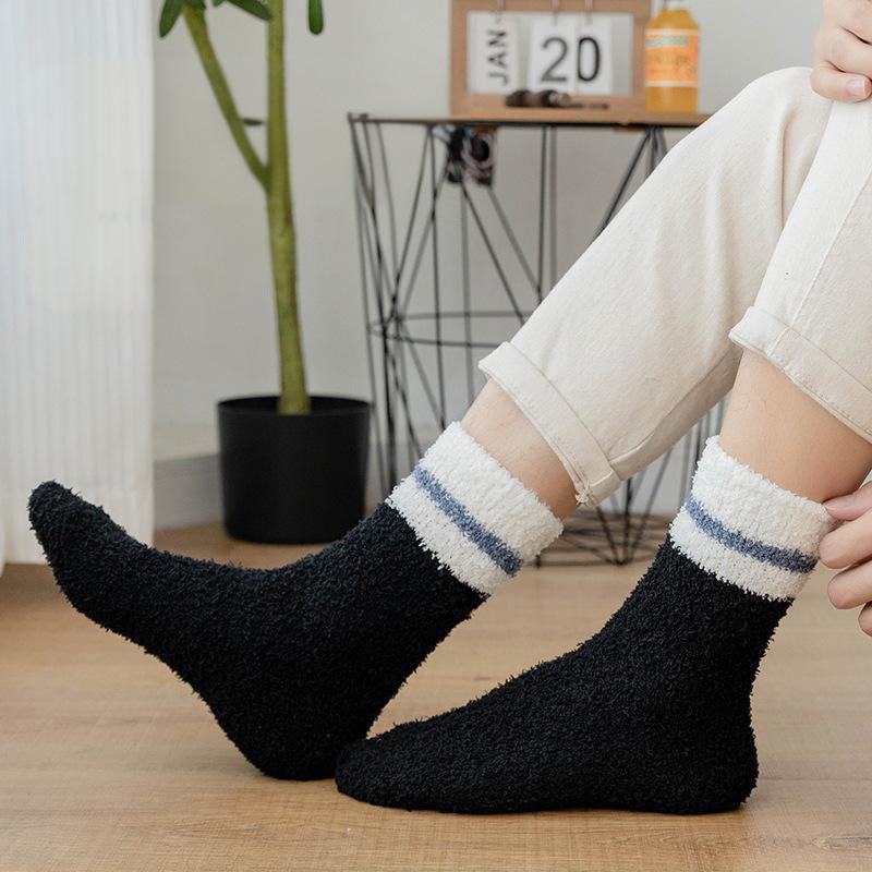 Warm Sleeping Quarter Socks(5 Pairs) - image 5