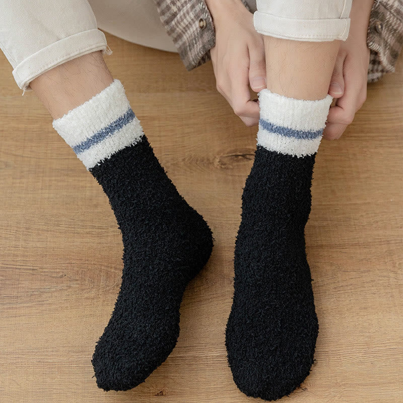 Plusock Plus Size Warm Sleeping Quarter Socks(5 Pairs) - image 8