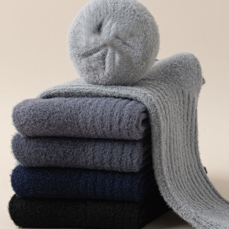 Retro Solid Color Quarter Socks(3 Pairs) - image 14