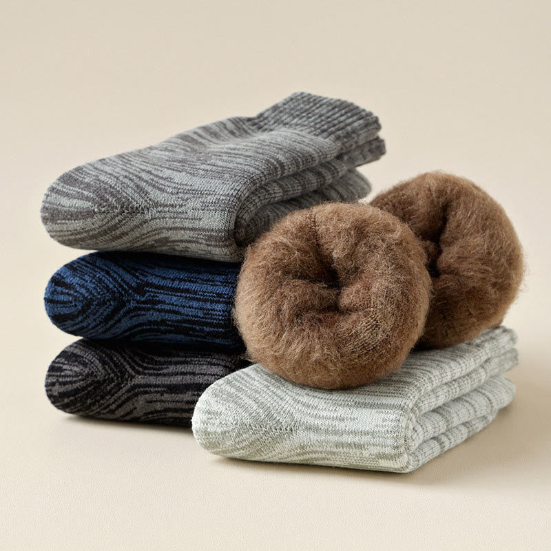 Plusock Plus Size Extra Thick Quarter Socks(5 Pairs) - image 8