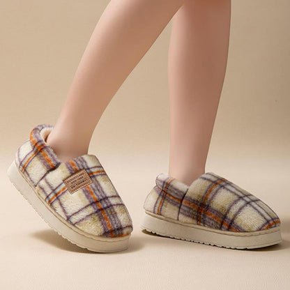 Plusock Plus Size Grid Design Slippers - image 3