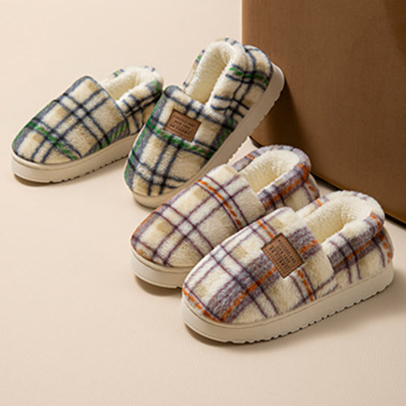 Plus Size Grid Design Slippers - image 10