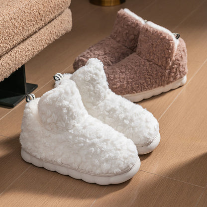 Plusock Plus Size Simple High Top Slippers - image 5