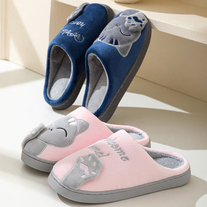 Plusock Plus Size 3D Cartoon Cat Slippers - image 6