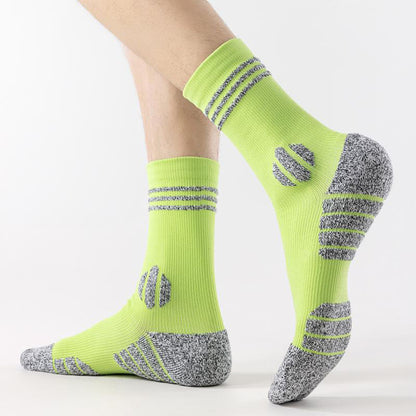 Plus Size Thick Cushion Quarter Compression Socks(5 Pairs) - image 4
