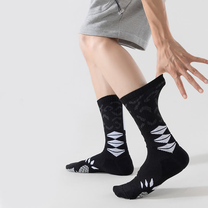 Plus Size Ergonomic Quarter Compression Socks(5 Pairs) - image 1