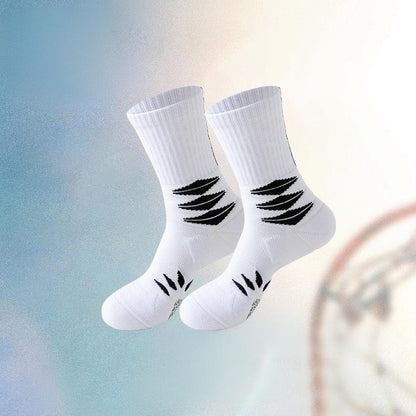 Plus Size Ergonomic Quarter Compression Socks(5 Pairs) - White - EU38-44(US5-10) - image 10