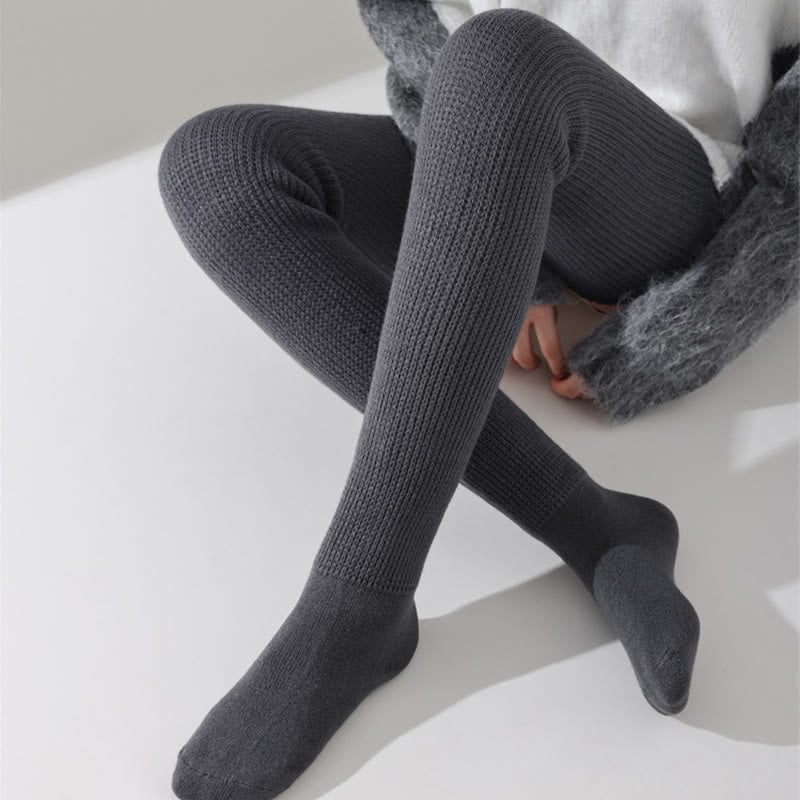 Loose Cotton Thigh High Socks - image 8