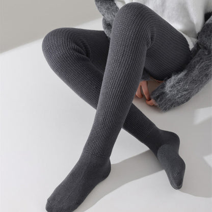 Plusock Plus Size Loose Cotton Thigh High Socks - image 8