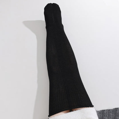 Plusock Plus Size Loose Cotton Thigh High Socks - image 13