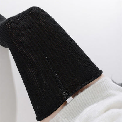 Plusock Plus Size Loose Cotton Thigh High Socks - image 11