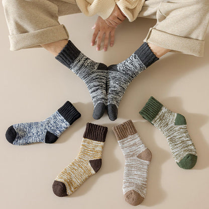 Plusock Plus Size Soft Plush Quarter Socks(5 Pairs) - image 9