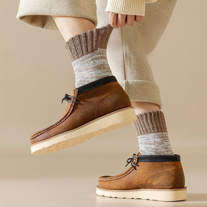 Plusock Plus Size Soft Plush Quarter Socks(5 Pairs) - image 8