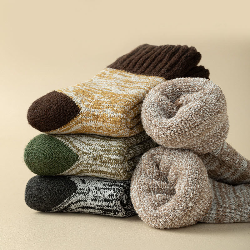 Plusock Plus Size Soft Plush Quarter Socks(5 Pairs) - image 11