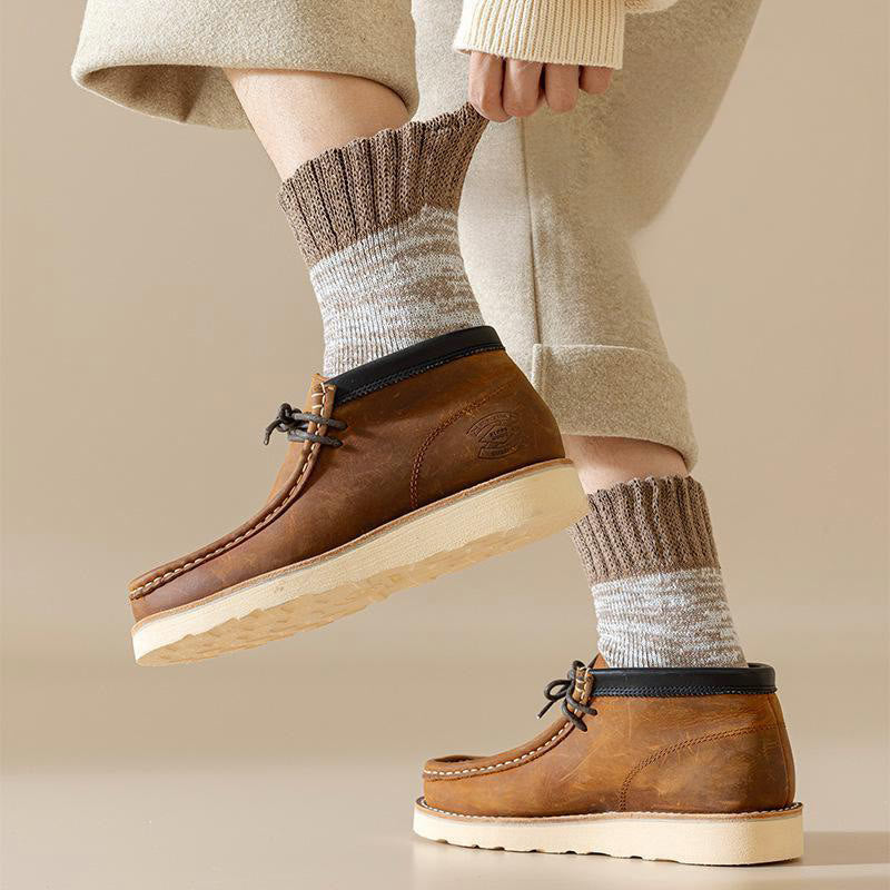 Soft Plush Quarter Socks(5 Pairs) - image 8