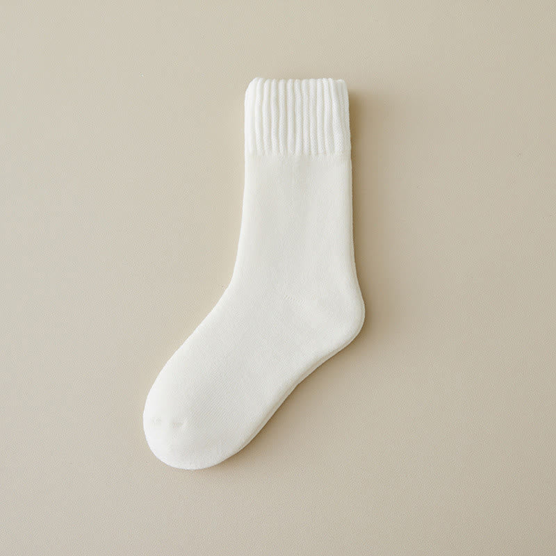 Candy Colors Quarter Socks(8 Pairs) - White - EU36-43(US3-9) - image 12