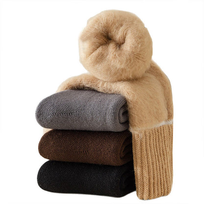 Cozy Fleece Quarter Socks(6 Pairs) - image 7