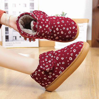 Plusock Plus Size Floral Slippers - image 2