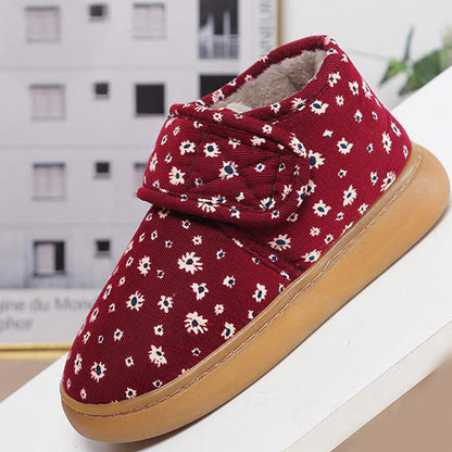 Plus Size Floral Slippers - image 10