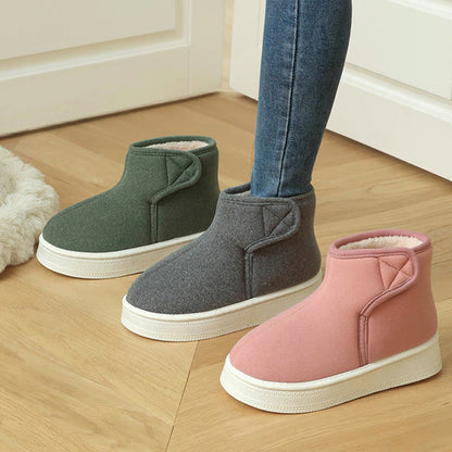 Plusock Plus Size Solid Color Durable Slippers - image 1