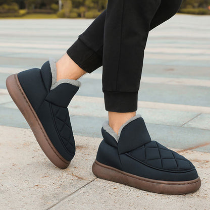 Plusock Plus Size Plush Grid Slippers - image 6