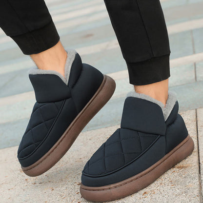 Plusock Plus Size Plush Grid Slippers - image 8