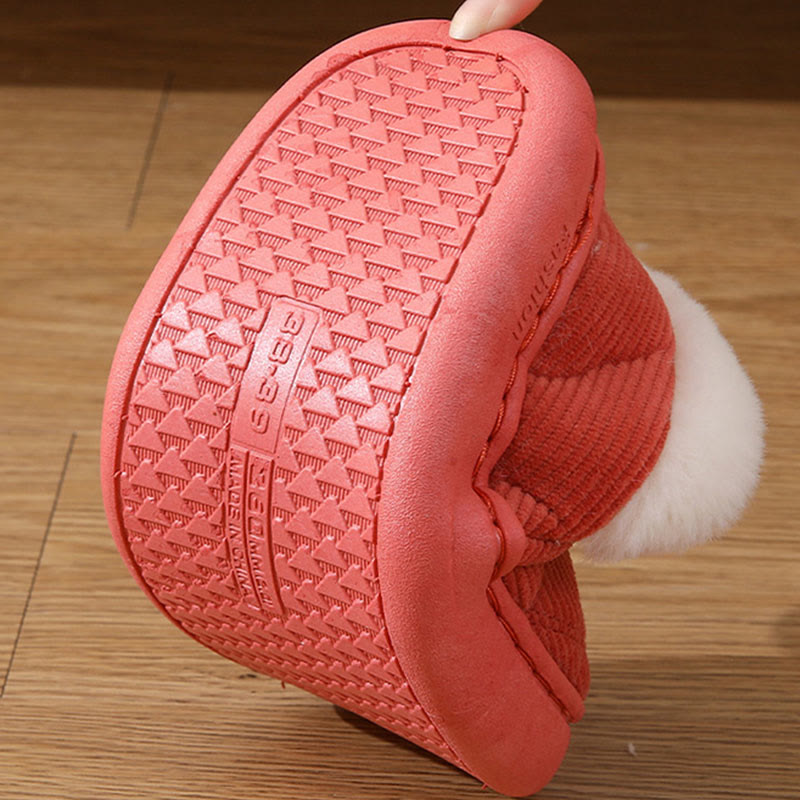 Plusock Plus Size Simple Cozy Design Slippers - image 5