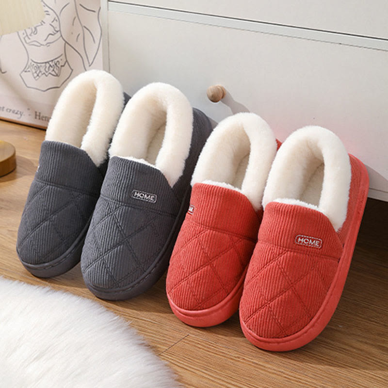 Plusock Plus Size Simple Cozy Design Slippers - image 7