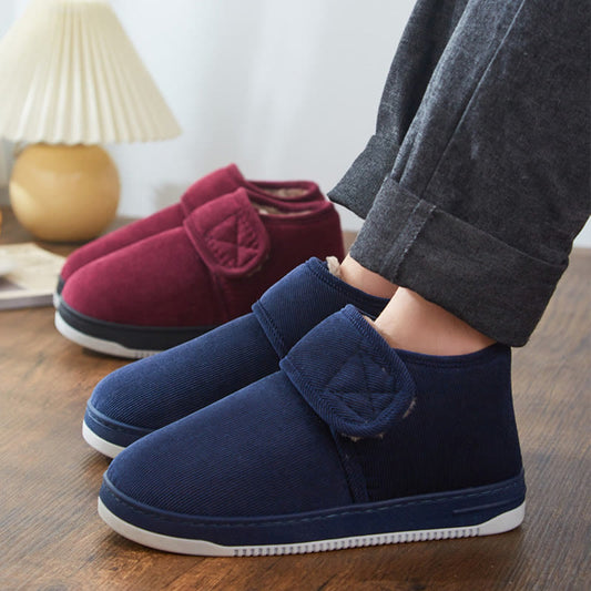 Plus Size Warm Lightweight Sole Slippers - image 0
