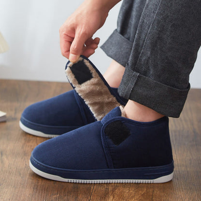 Plus Size Warm Lightweight Sole Slippers - image 2