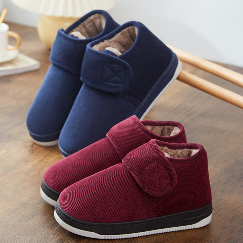 Plus Size Warm Lightweight Sole Slippers - image 9