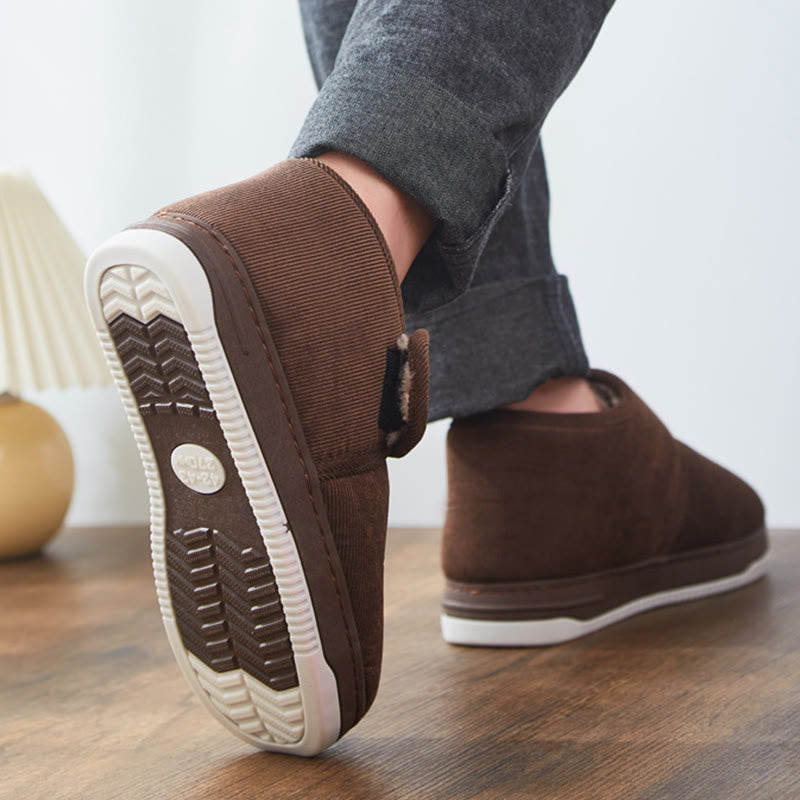 Plus Size Warm Lightweight Sole Slippers - image 5
