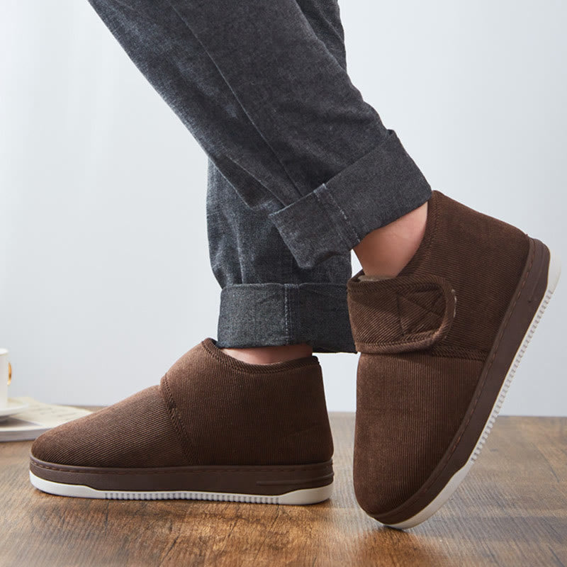 Plus Size Warm Lightweight Sole Slippers - image 4