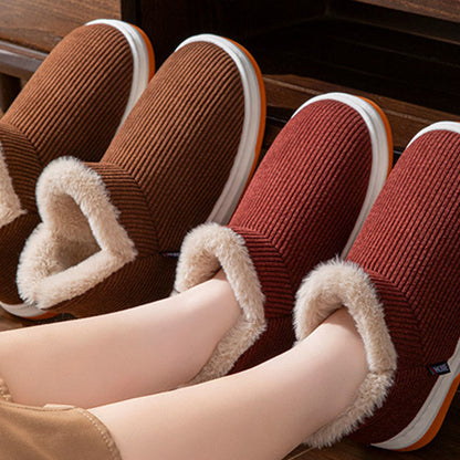 Plusock Plus Size Extra Thick Fleece Lining Slippers - image 5