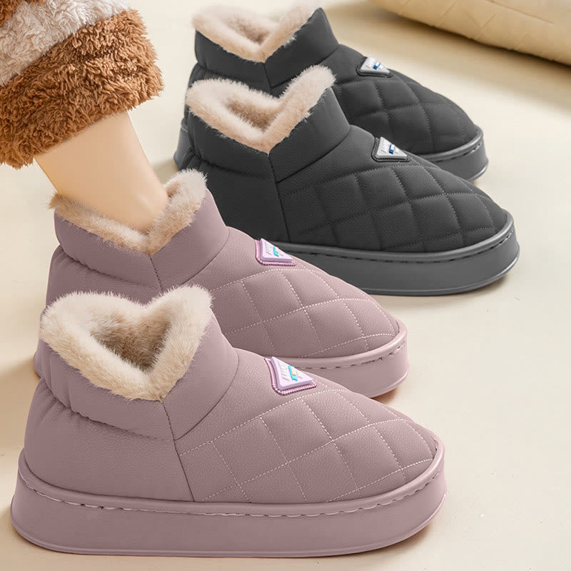 Plusock Plus Size Cozy Minimalist Slippers - image 1