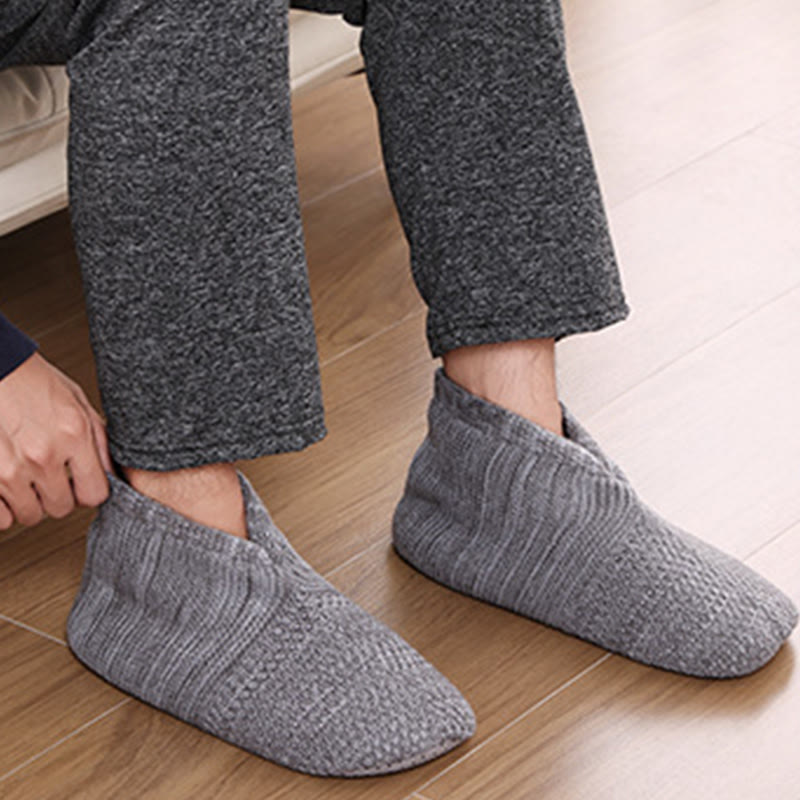 Plusock Plus Size Foldable Design Slipper Socks - image 4