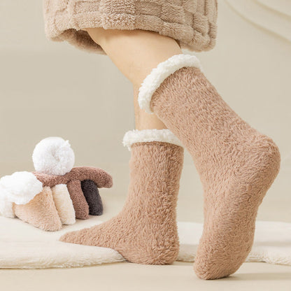 Plusock Plus Size Skin Friendly Feel Slipper Socks - image 1