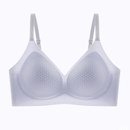 Cloud Soft Comfort Wireless Bra - Blue - 40 - C - image 12